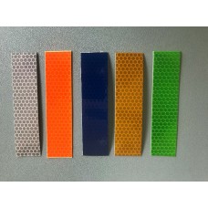 Set of 5 Micro-Prismatic Reflecting self adhesive films (MARKER STRIPS)